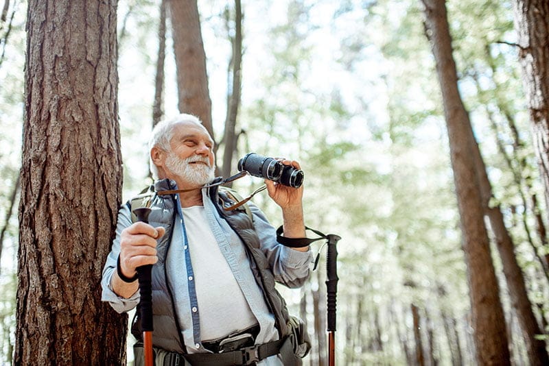 Man With Binoculars
