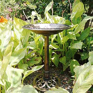 Solar Powered Bird Bath