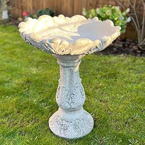 Stone Bird Bath