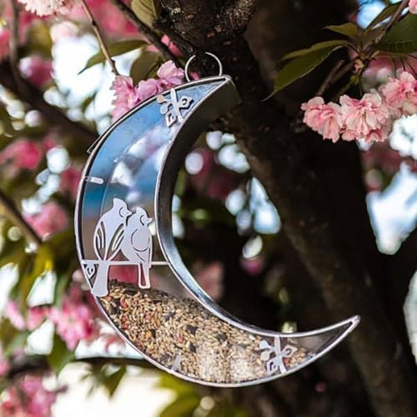 Moon Bird Feeder