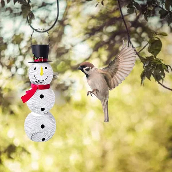Snowman Bird Feeder